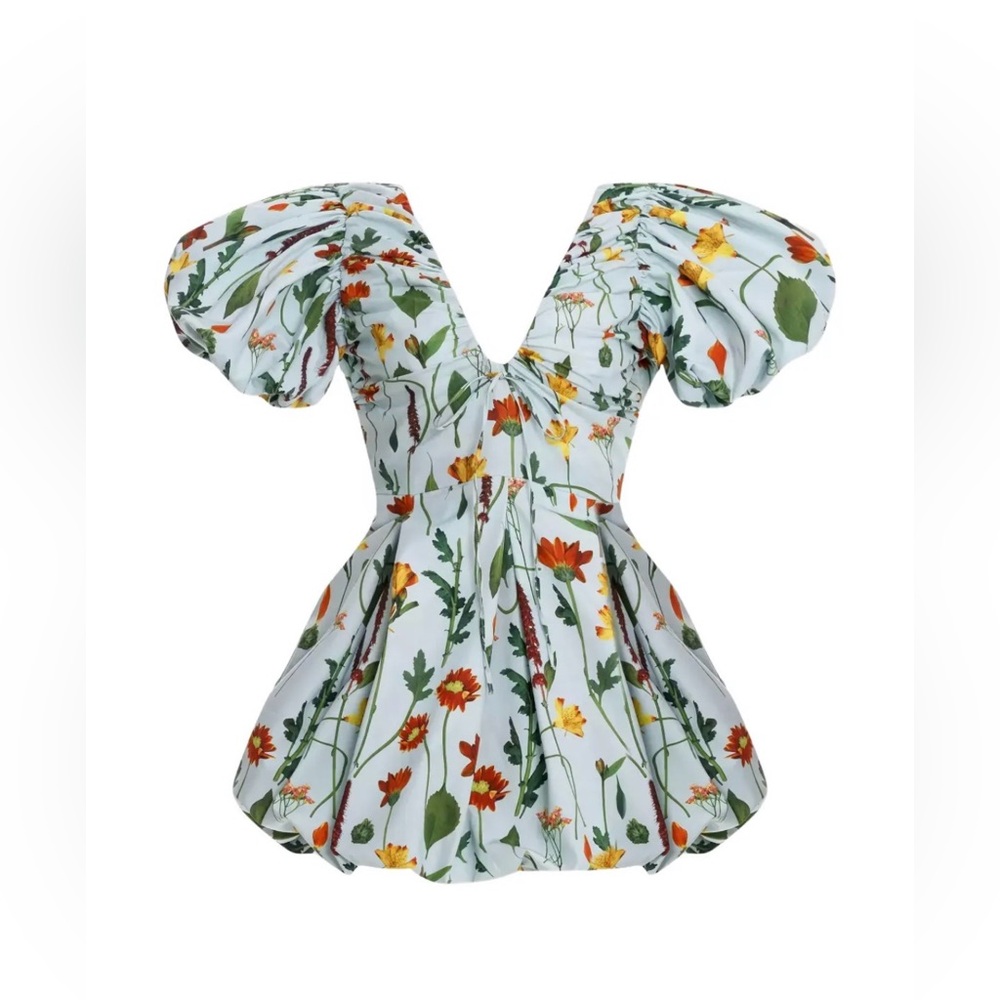 Agua by Agua Bendita Noni Primavera floral-print mini dress - Picture 5 of 8